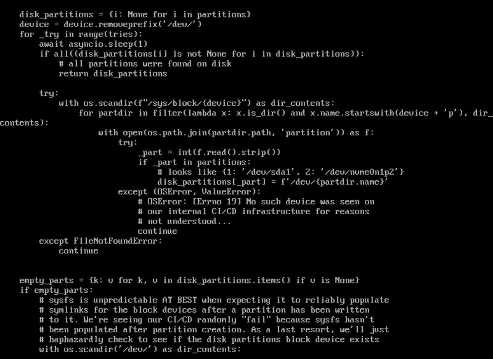 Fichier corrigé dans l'installateur TrueNAS