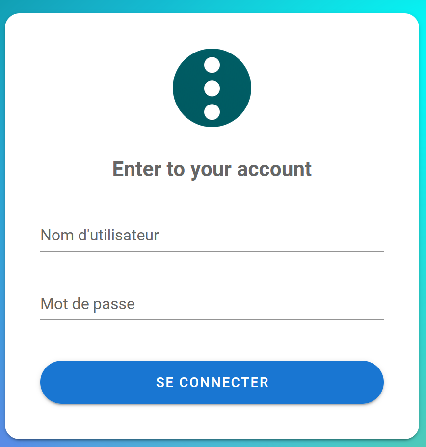 Semaphore UI login page